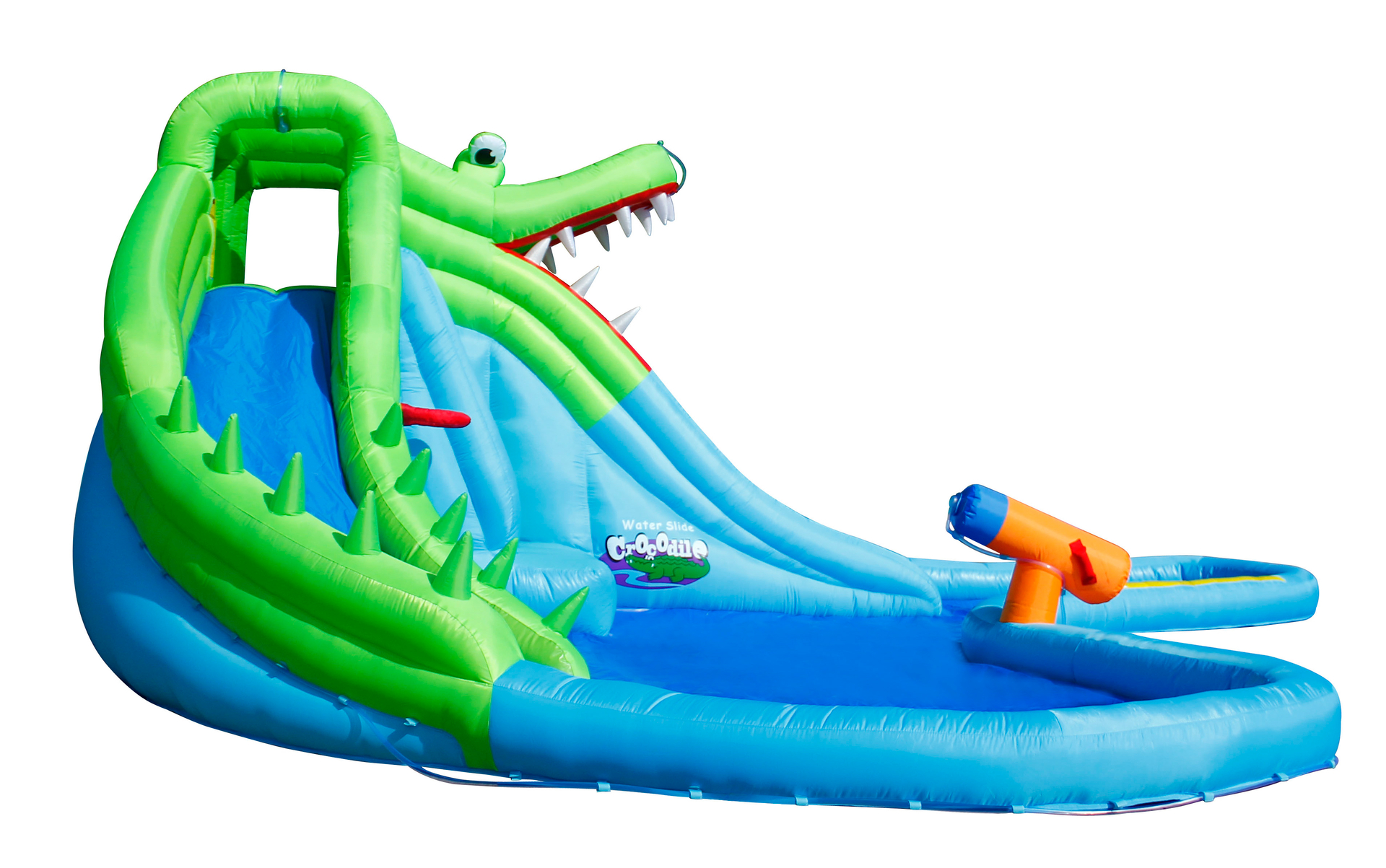 HappyHop Hüpfburg  Crocodile Water Slide