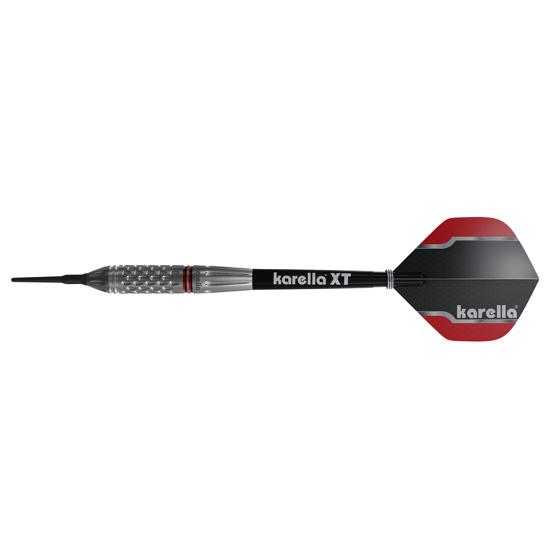 Softdart Karella Commander, silver, 90% Tungsten, 19g or 21g