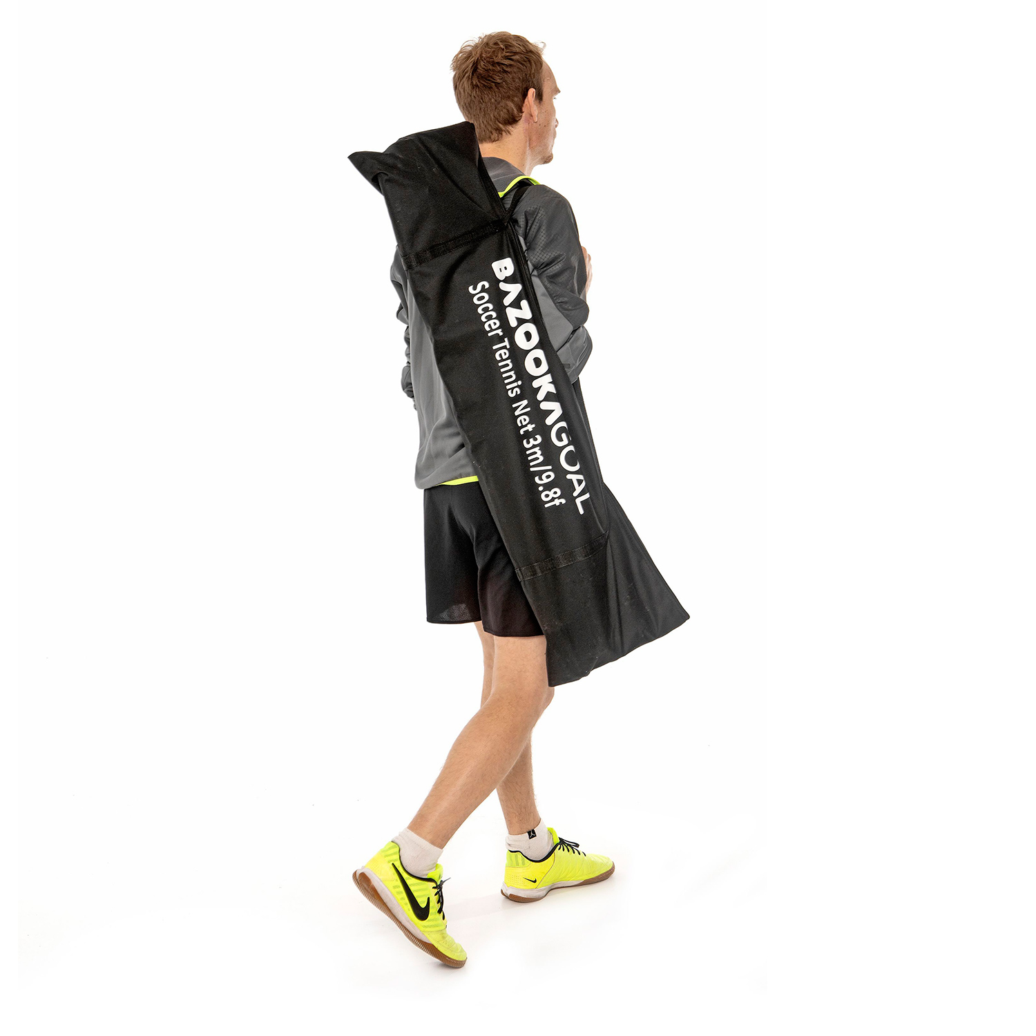 Bazooka soccer tennis net