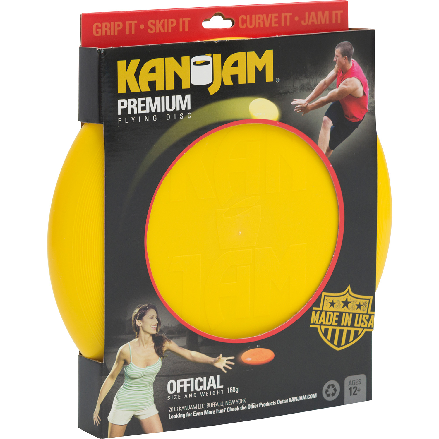 KanJam-Scheibe gelb