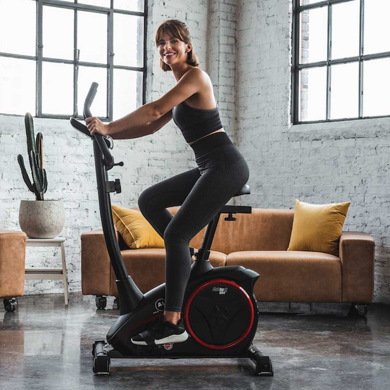 Christopeit exercise bike AL1 II black