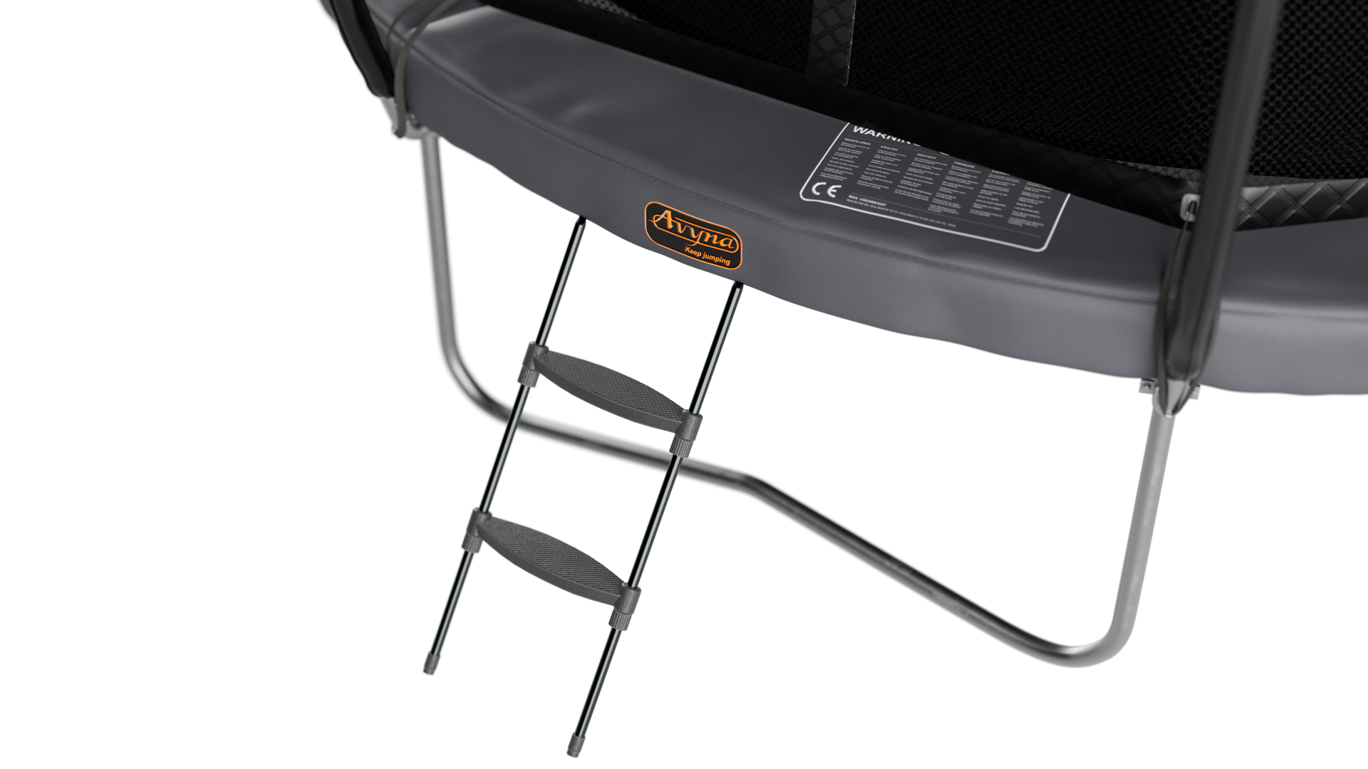 Avyna Pro-Line 14 Ø430cm + Royal Class Netz & Leiter - Grau