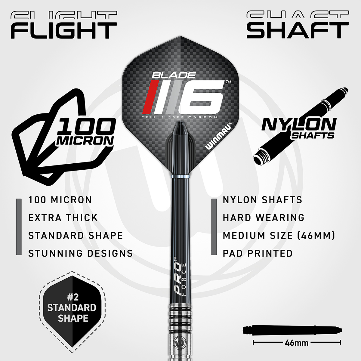 Winmau - Dartboard Set Blade 6 Triple Core