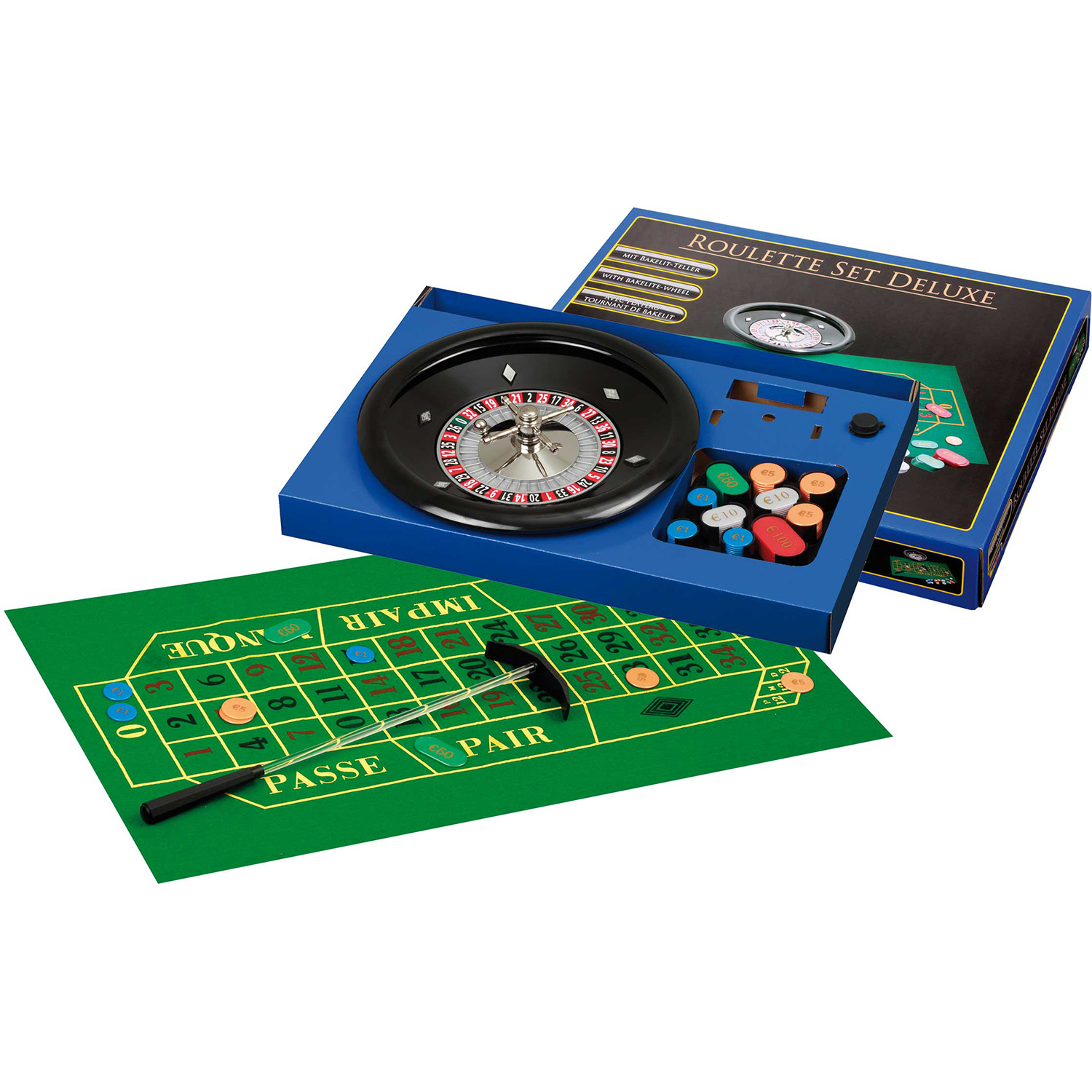 Philos Roulette set 700 x 400mm Bakelite wheel