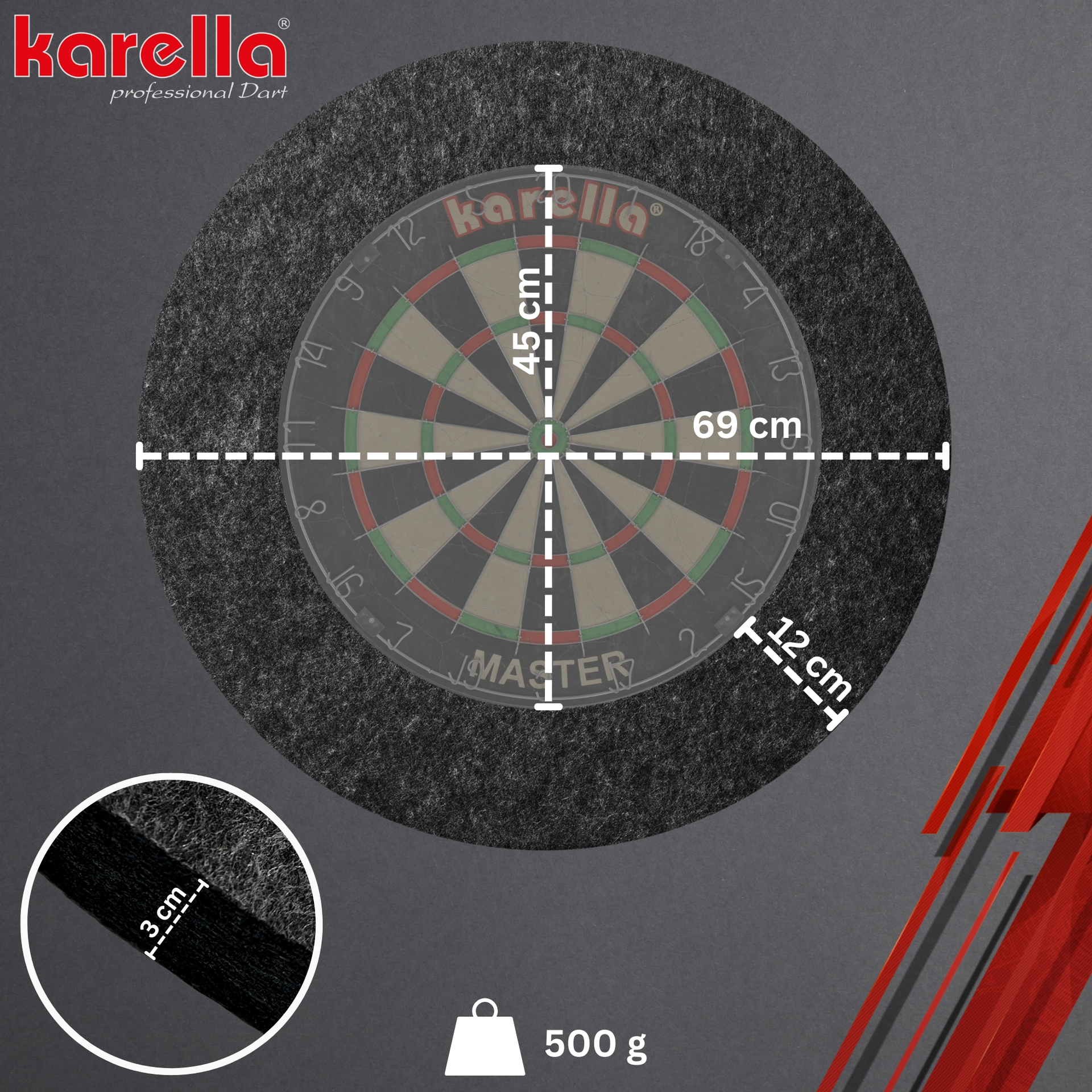 Catchring Karella Ultimo Anthrazit