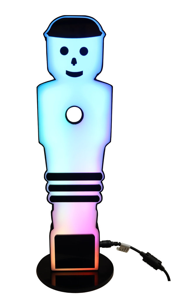 LED Lampe Kickerfigur