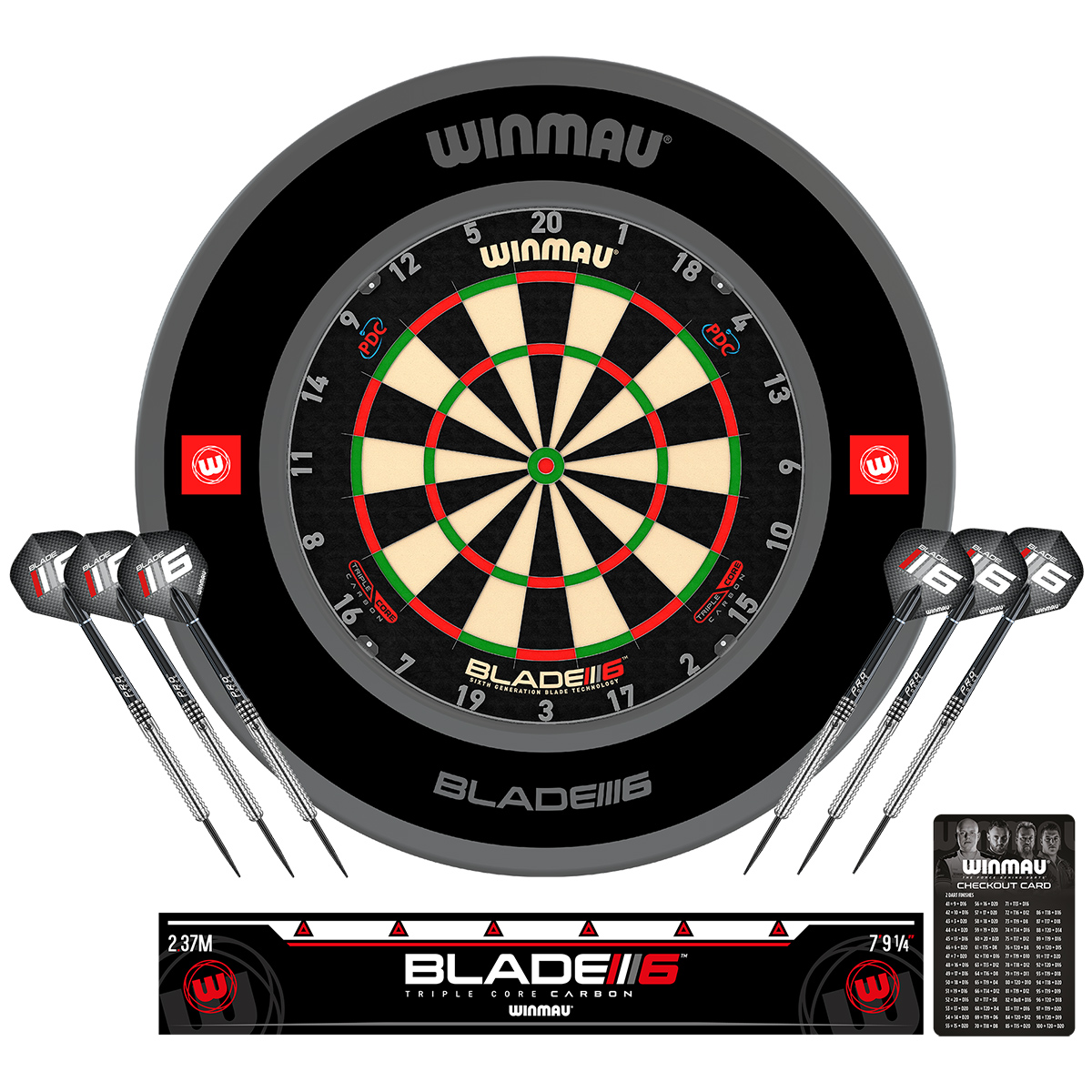 Winmau - Dartboard Set Blade 6 Triple Core