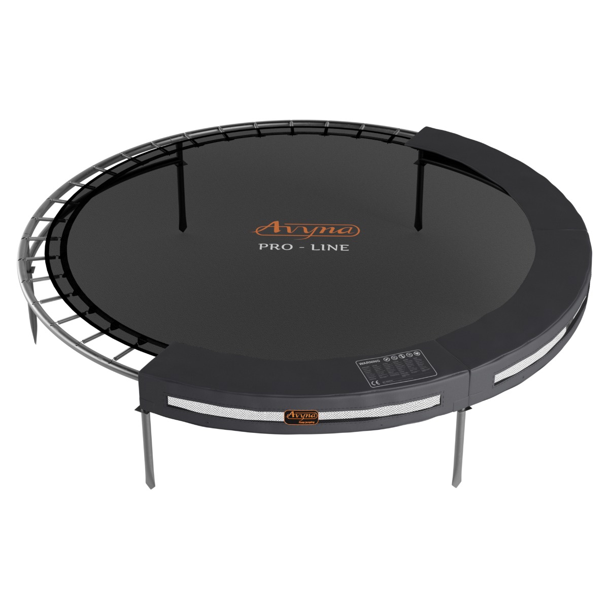 Avyna Pro-Line InGround Trampolin Set 10 ø305 cm - Grau