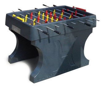 Concrete foosball table