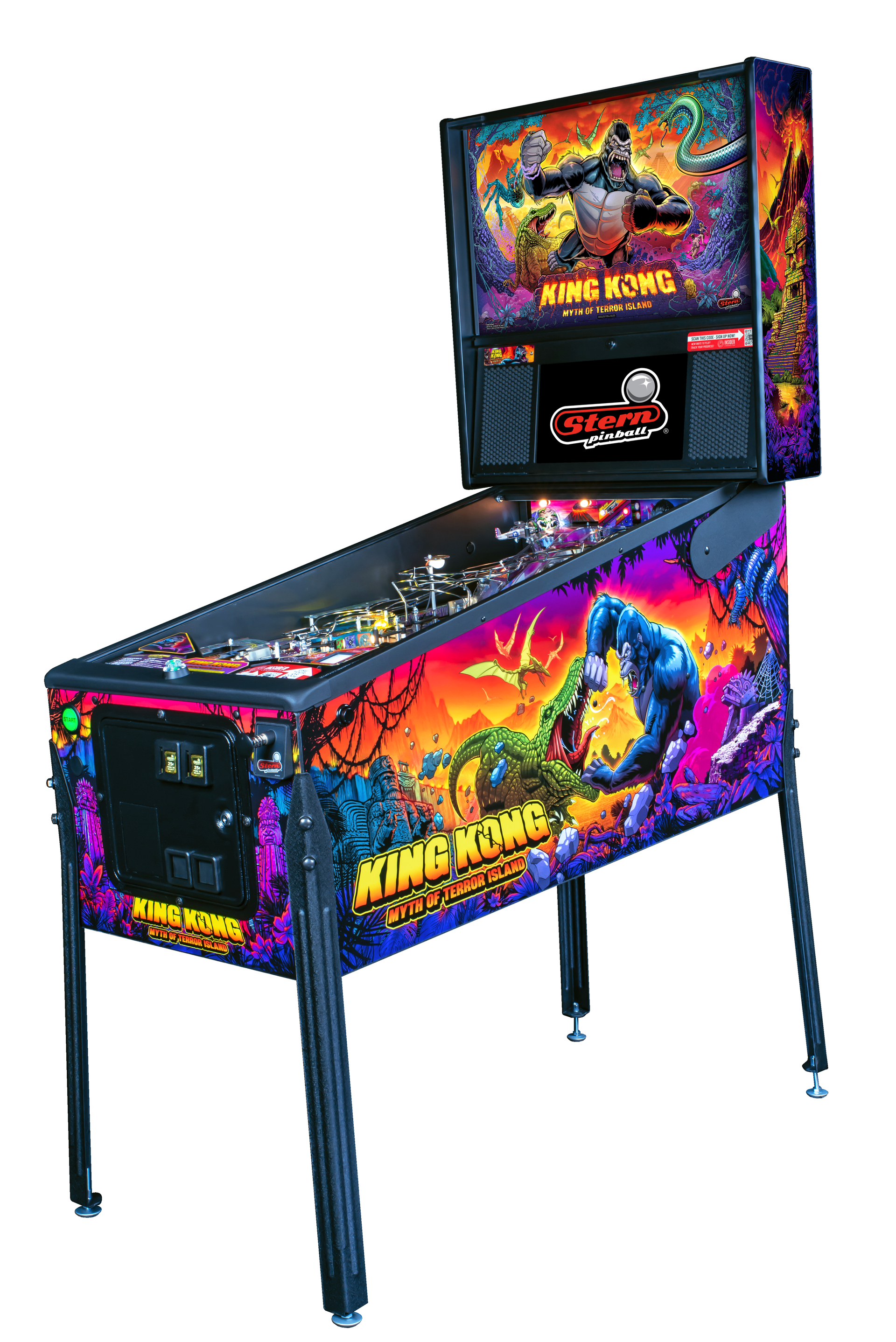 Stern Flipper King Kong: Myth of Terror Island Pro Edition