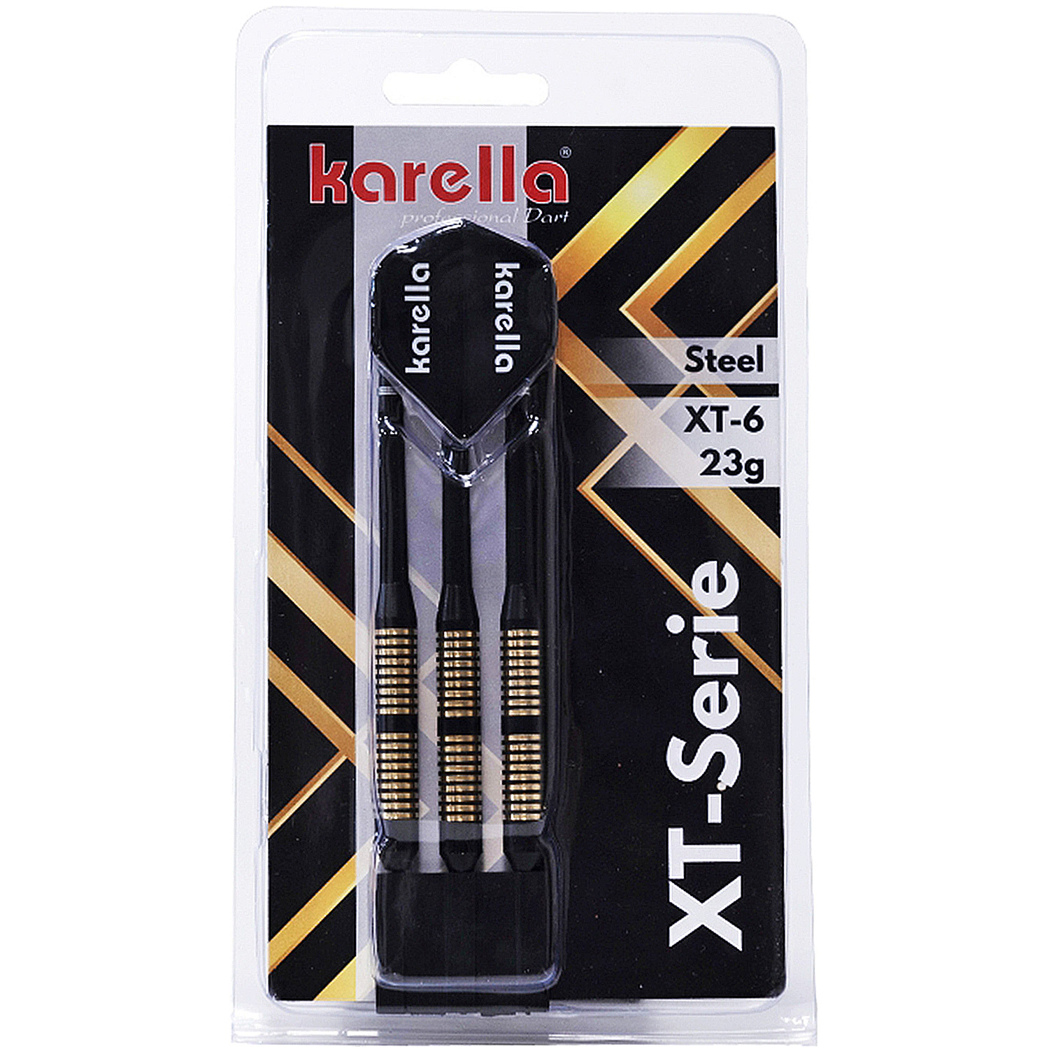 Karella XT-6 Stahlspitzenpfeile 23 Gramm
