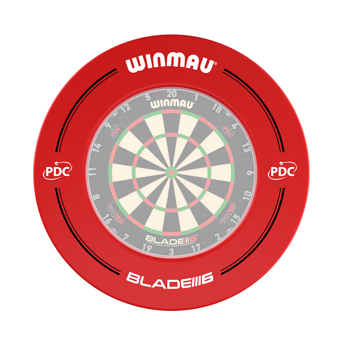 Winmau - Surround PDC red 