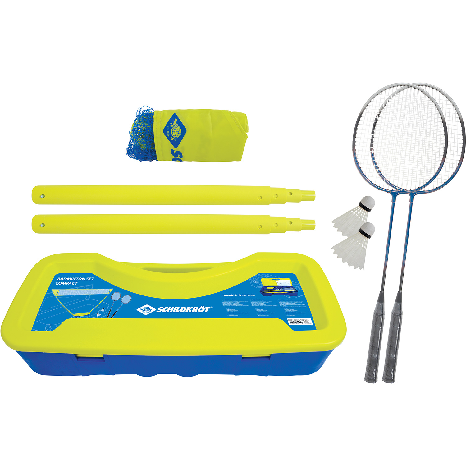 Schildkröt Compact badminton set including net