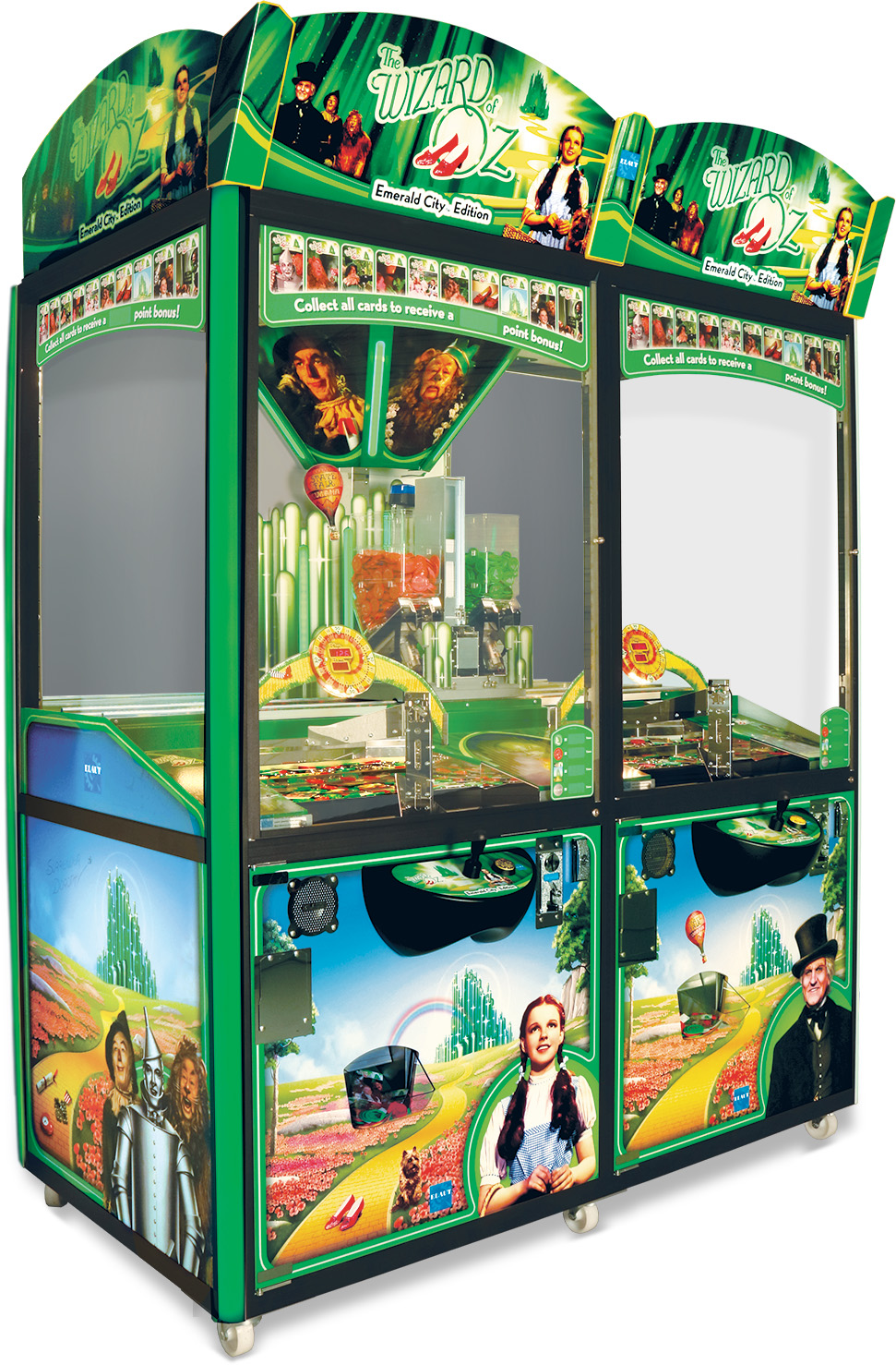 Elaut Coin Pusher Automat Wizard of Oz 2 Player