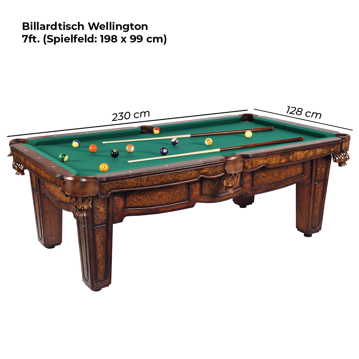 Wellington Billardtisch
