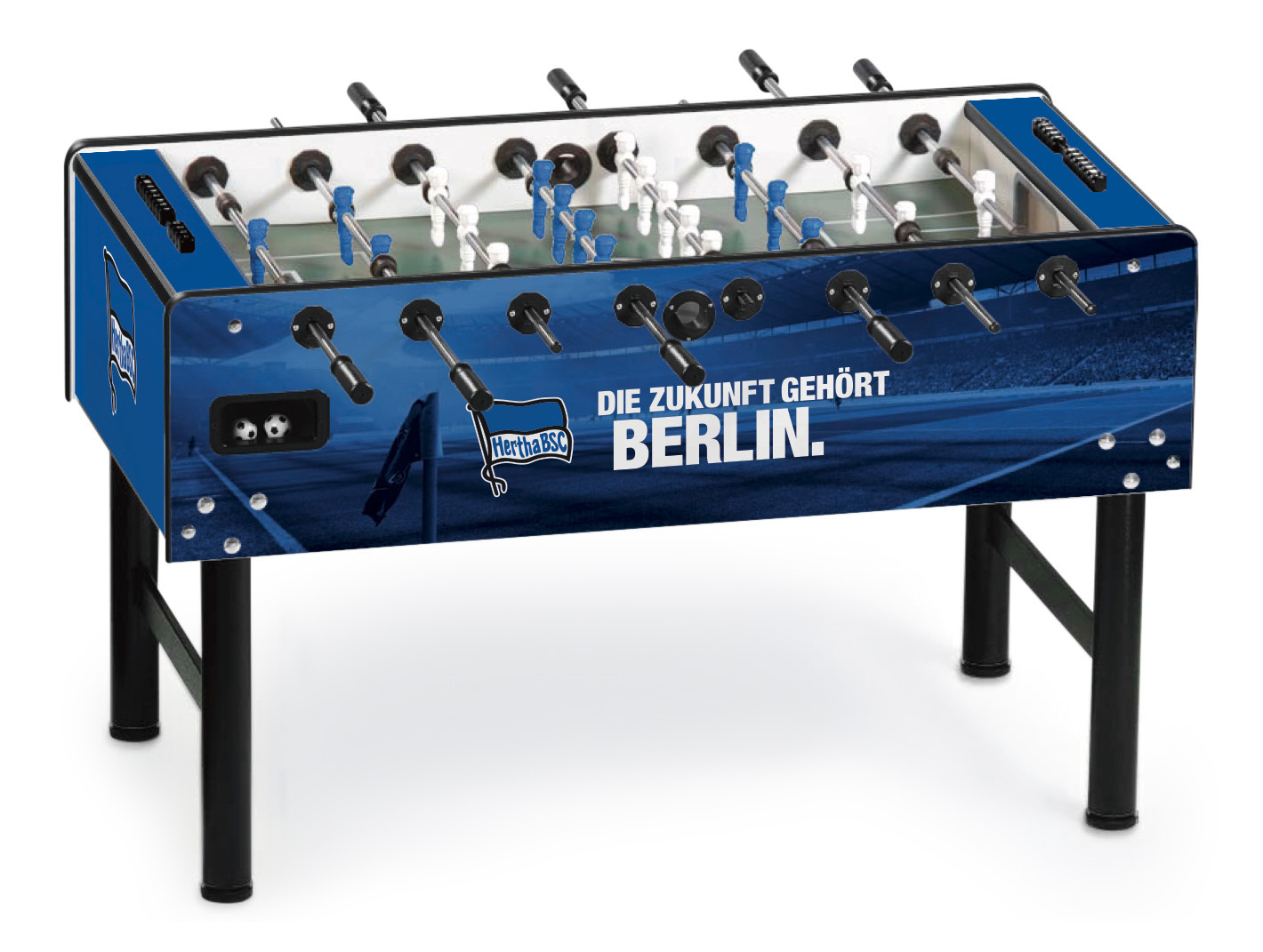 Vector Inox Pro Outdoor Kickertisch mit Branding