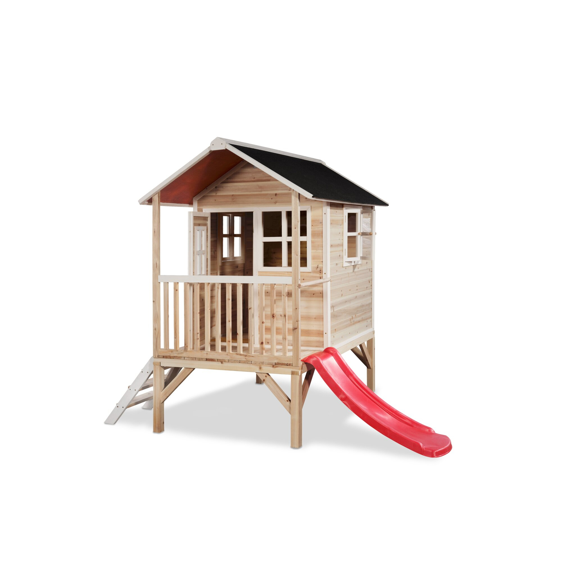 EXIT Loft 300 Holzspielhaus - naturel