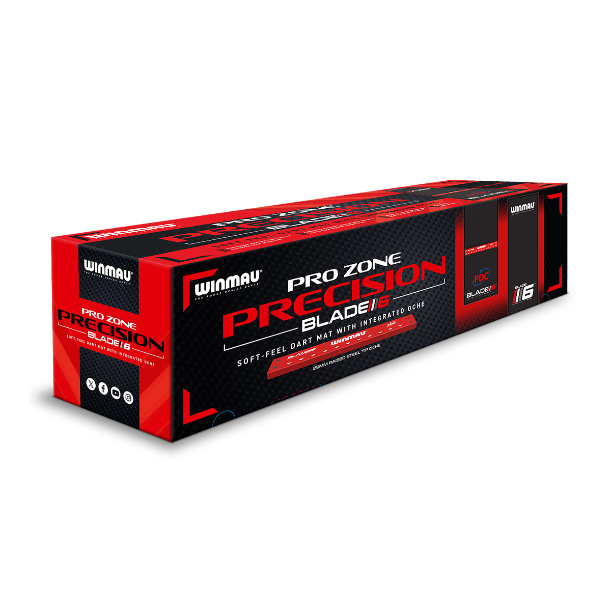 Winmau - Dartmatte Pro Zone Soft Blade 6 