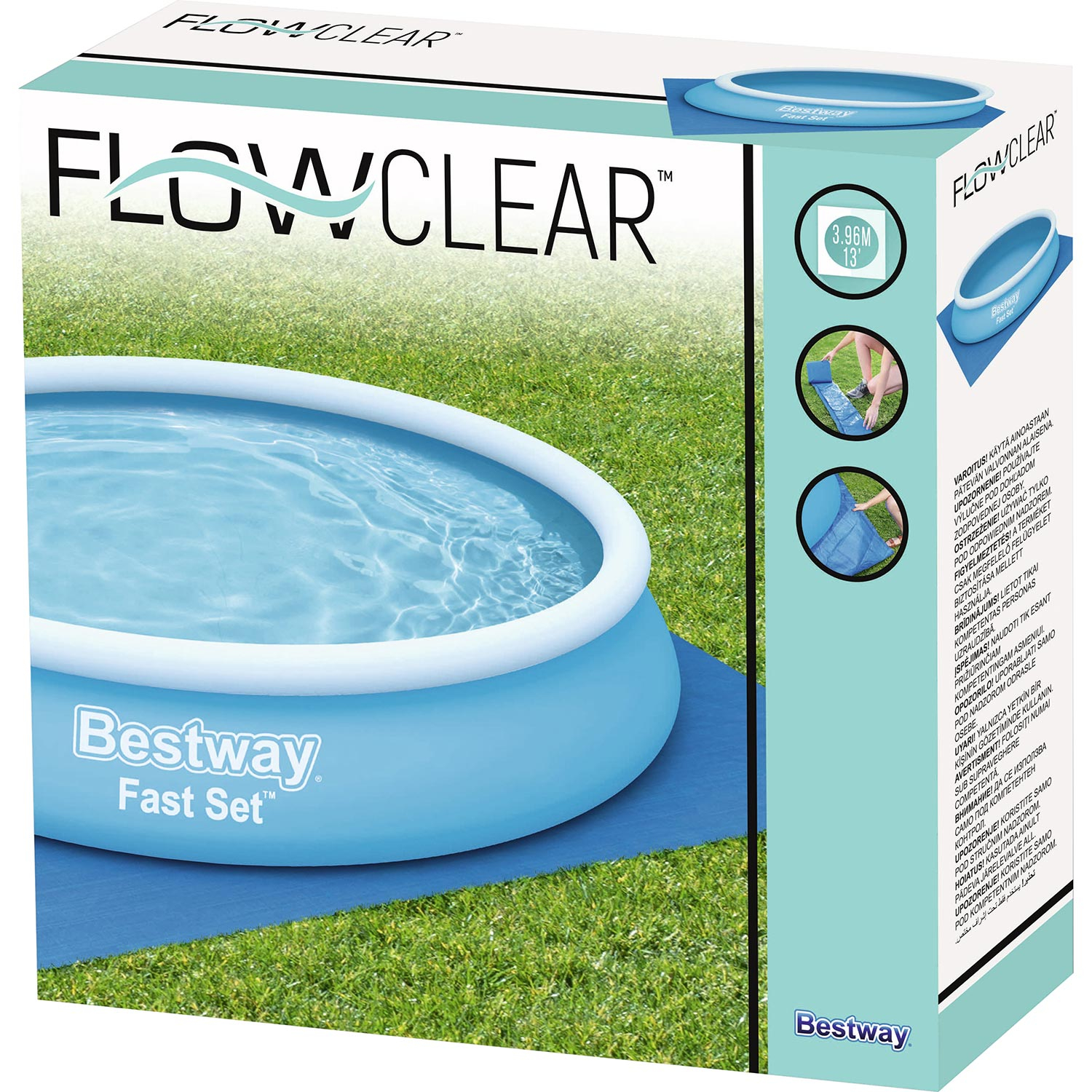 Bestway Pool Bodenabdeckung 396 x 396 cm