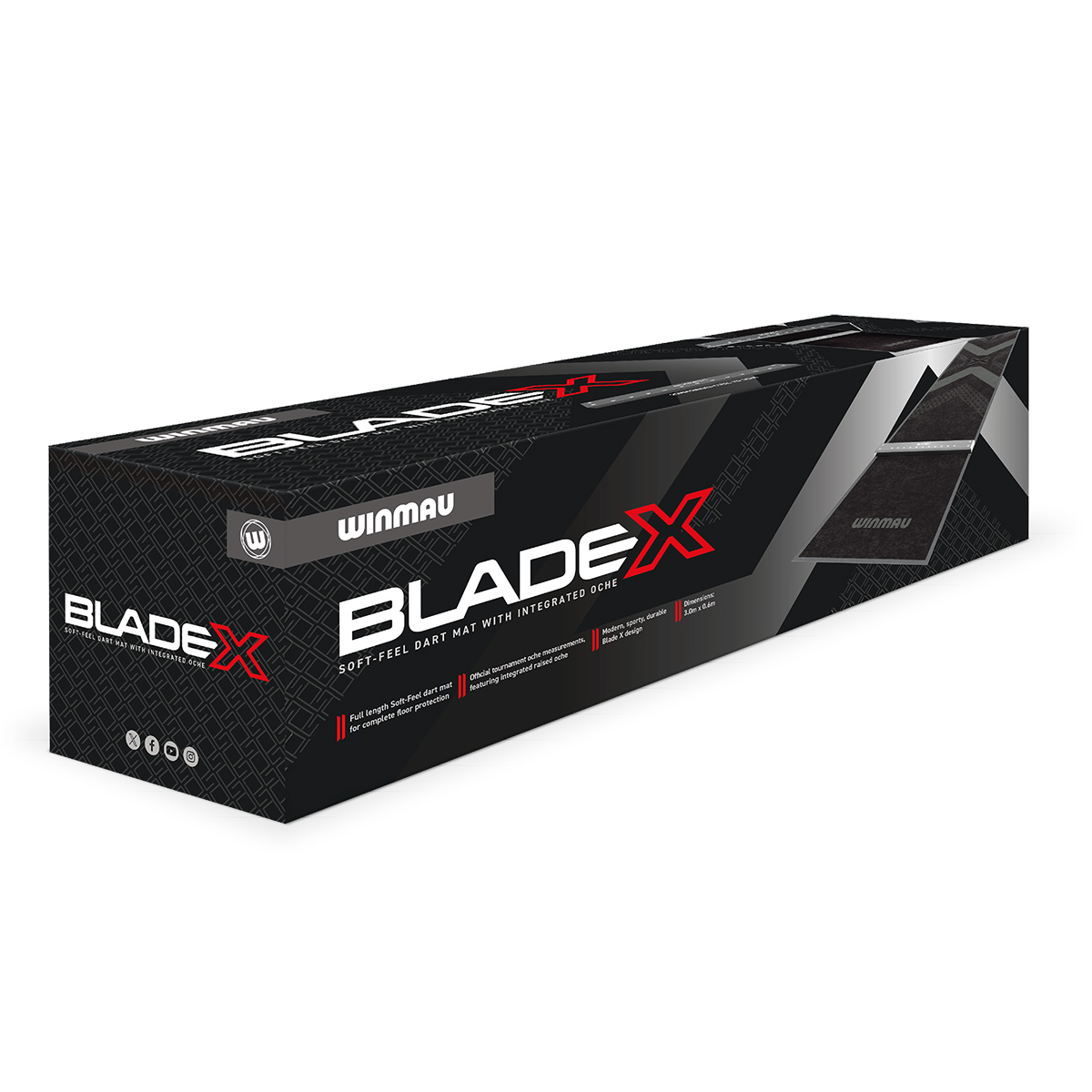 Winmau - Dartmatte BladeX Soft Feel 