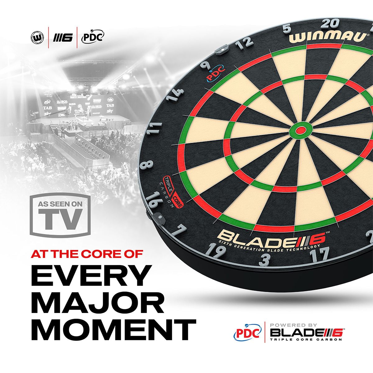 Winmau - Dartboard Set Blade 6 Triple Core
