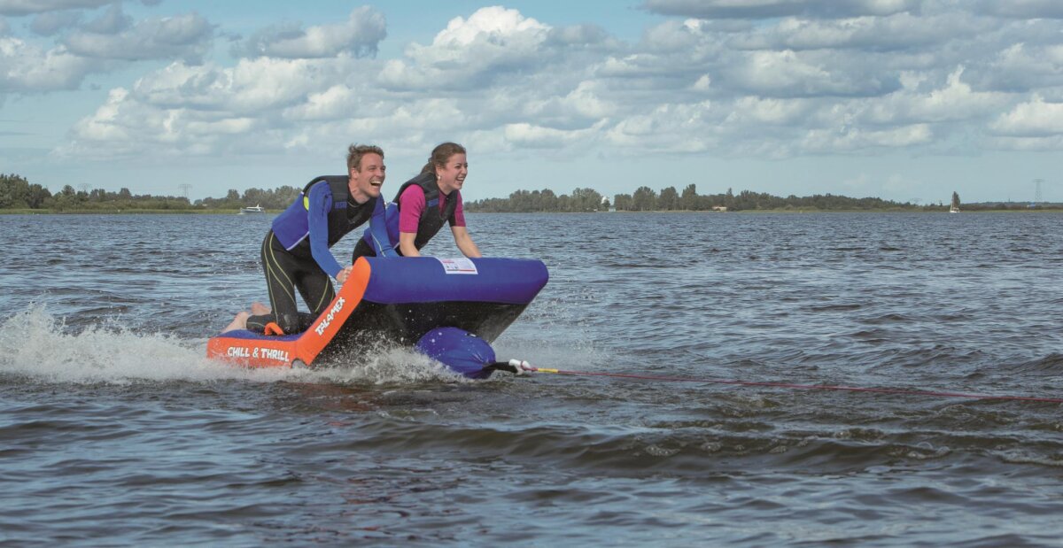 Nautilo Wassersport FunTube Chill & Thrill Schleppring für bis zu 2 Personen