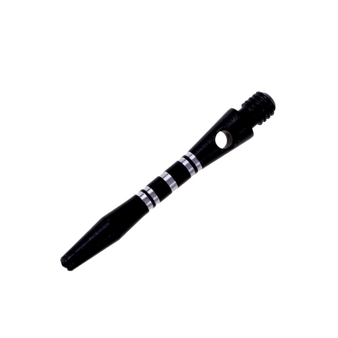 Shaft Alu Stripe short ,ca 35 mm, schwarz