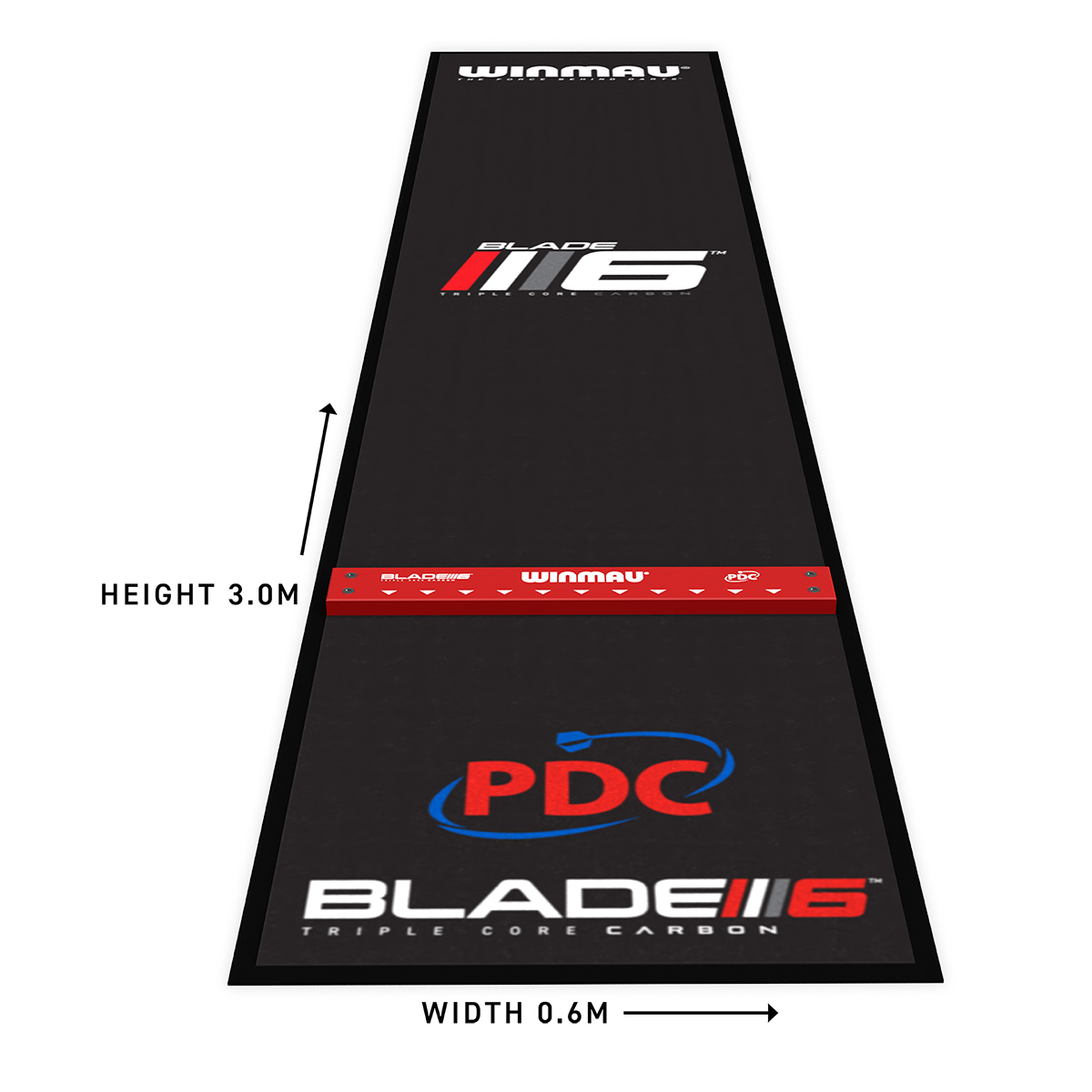 Winmau - Dartmatte Pro Zone Soft Blade 6 
