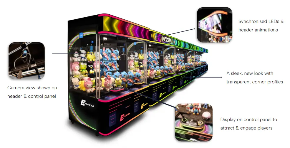 Elaut Greifautomat E-Claw 2.0 für 2 Spieler