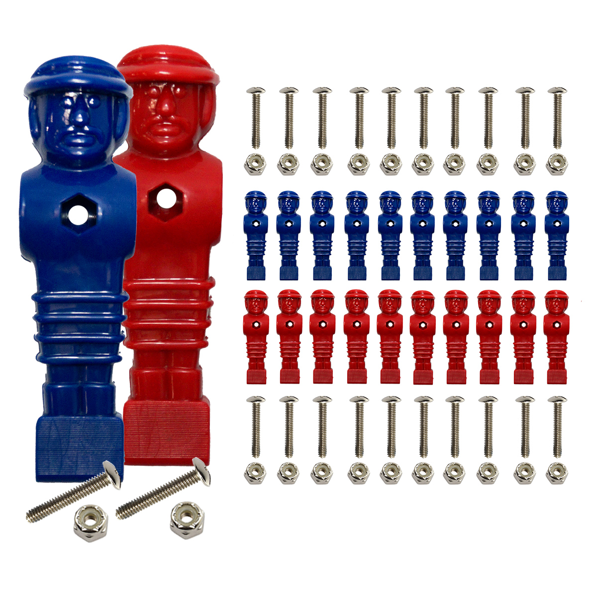Bandito - Kickerfigur MasterCup Komplettset inkl Schrauben/Muttern (2x11St.) 