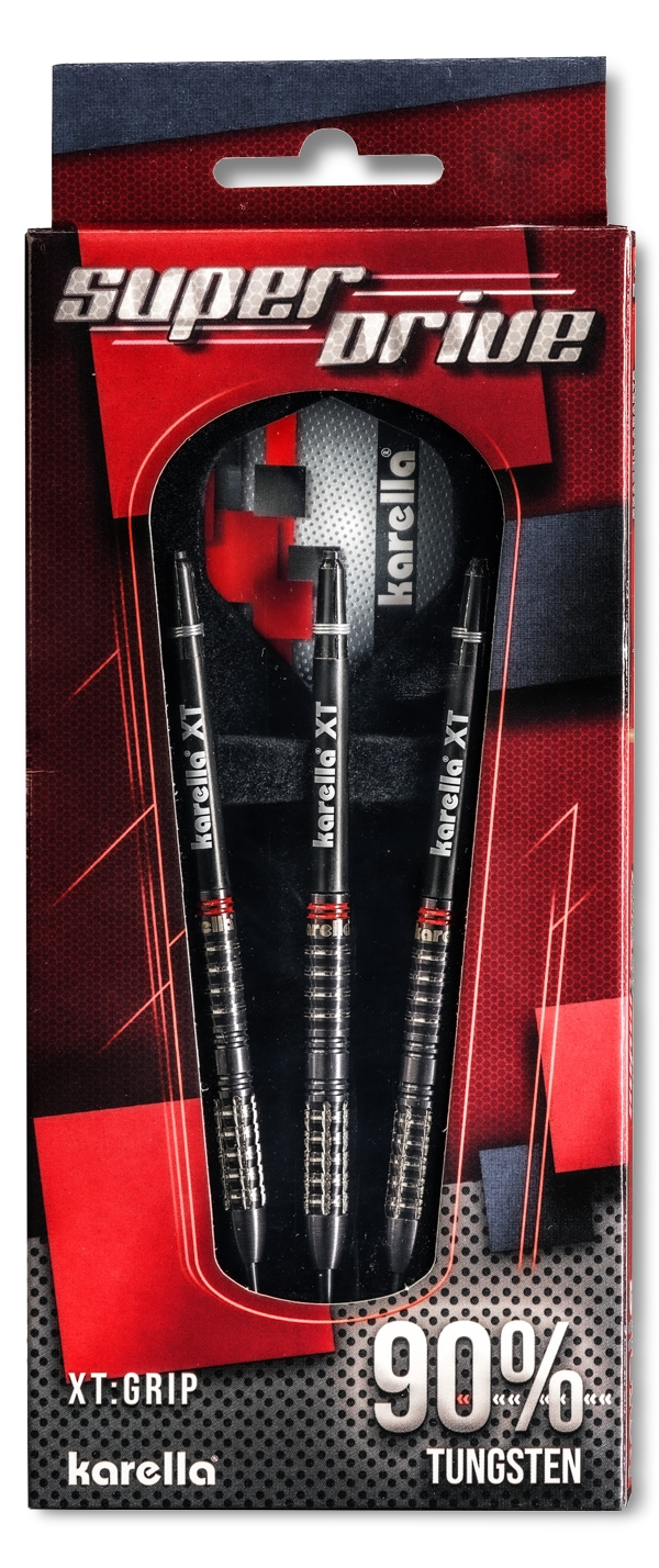 Softdart Karella SuperDrive black, 90% Tungsten, 18g or 20g