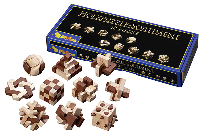 Philos Puzzlesortiment, 10 Puzzles