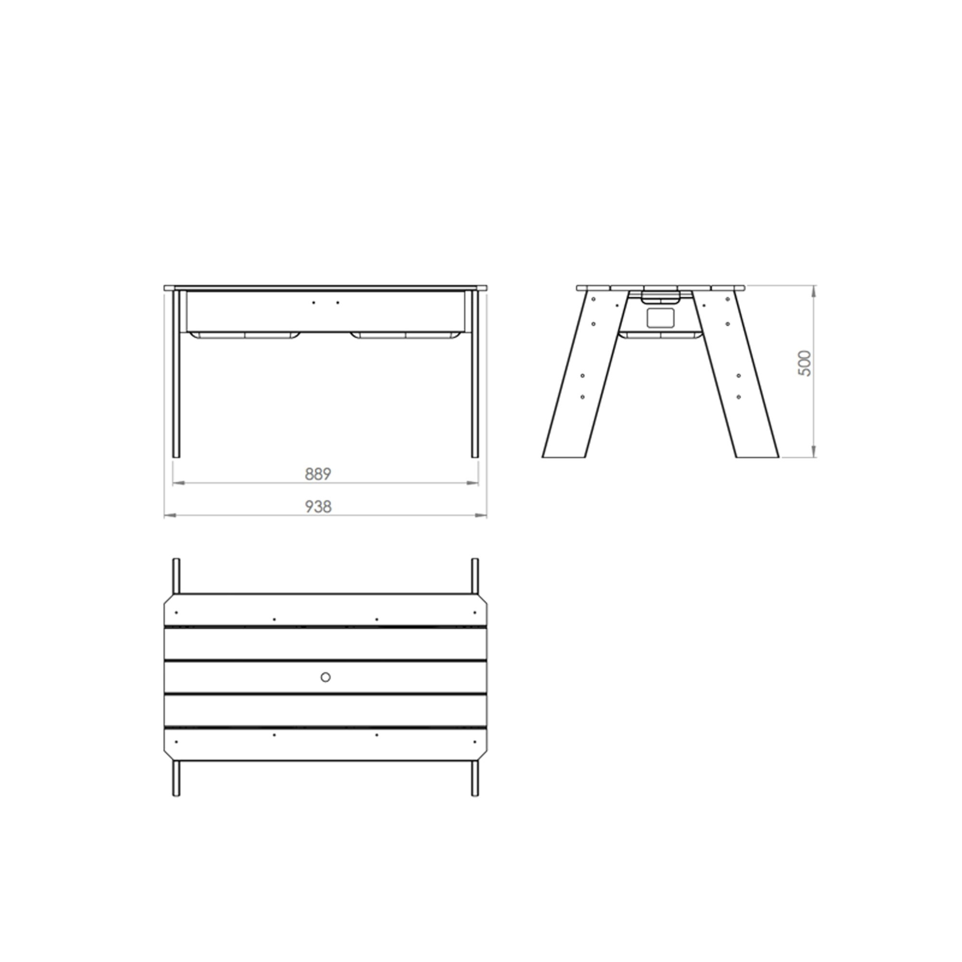 EXIT Aksent sand & water table