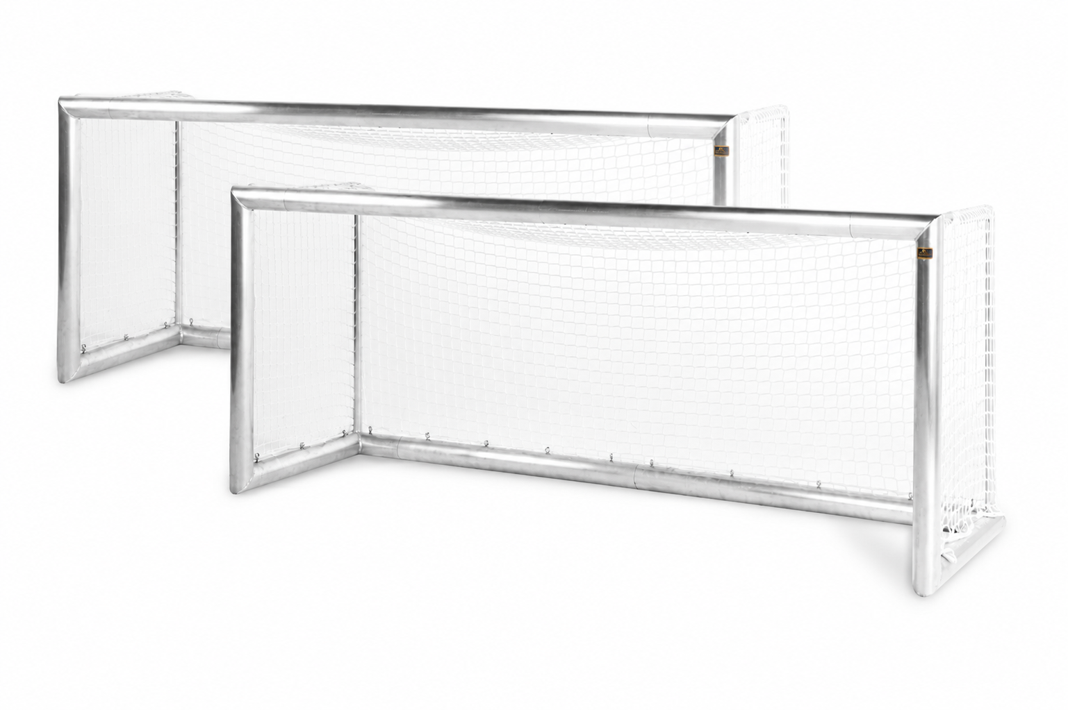 2* Aluminium Fußballtor (Satz) - 250x100 - Professioneel