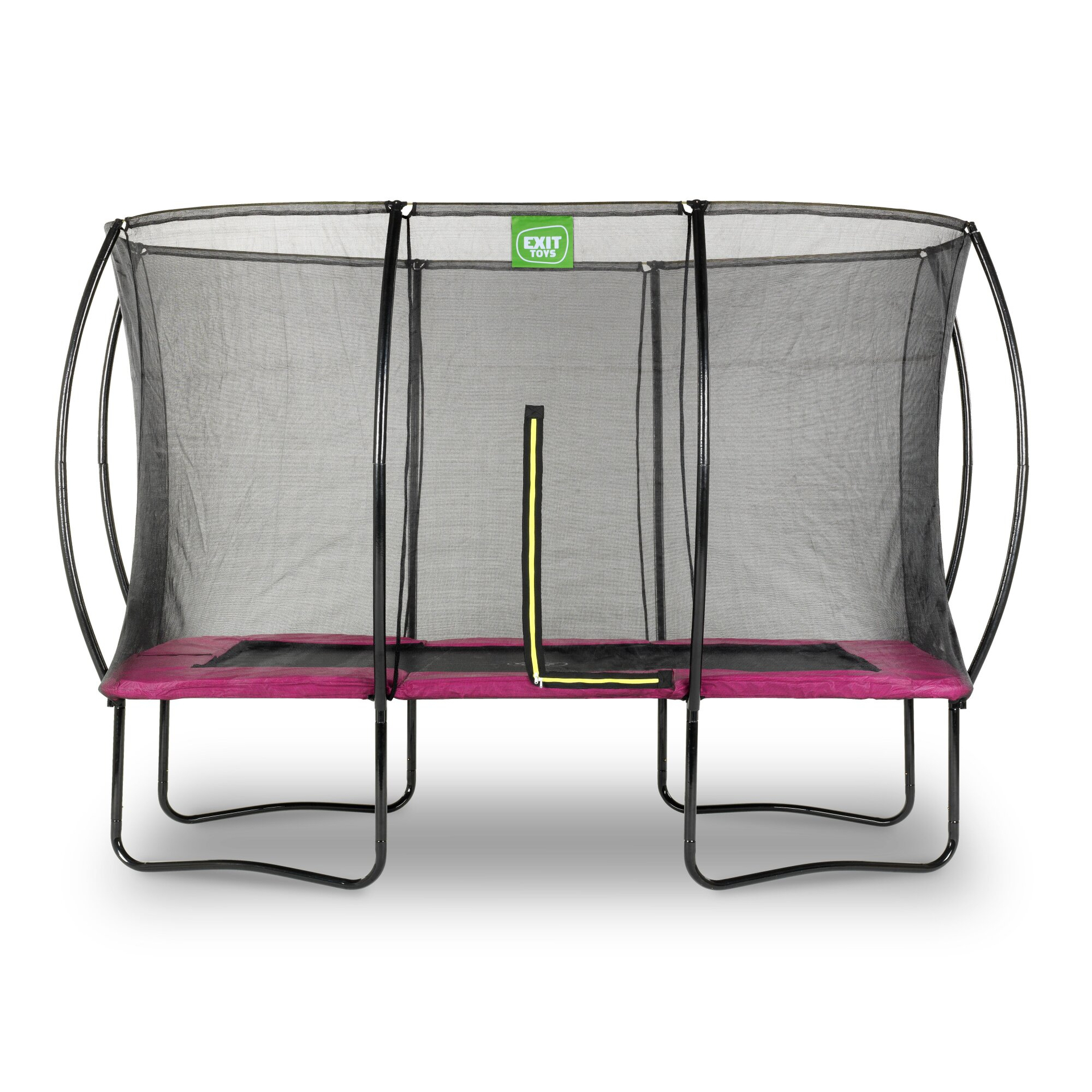 EXIT Silhouette Trampolin 244x366cm - rosa