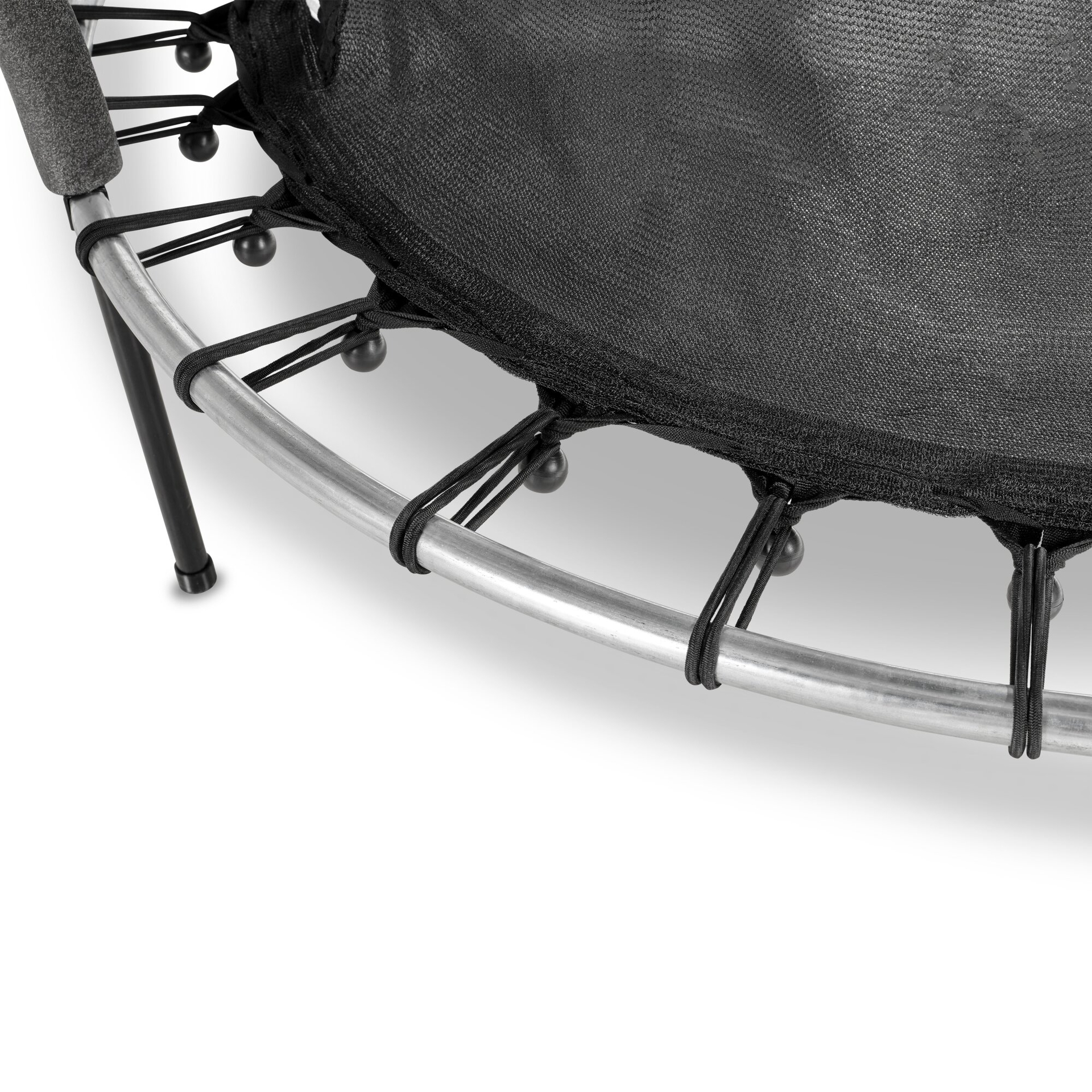 EXIT Tiggy junior Trampolin mit Sicherheitsnetz ø140cm - schwarz/grün