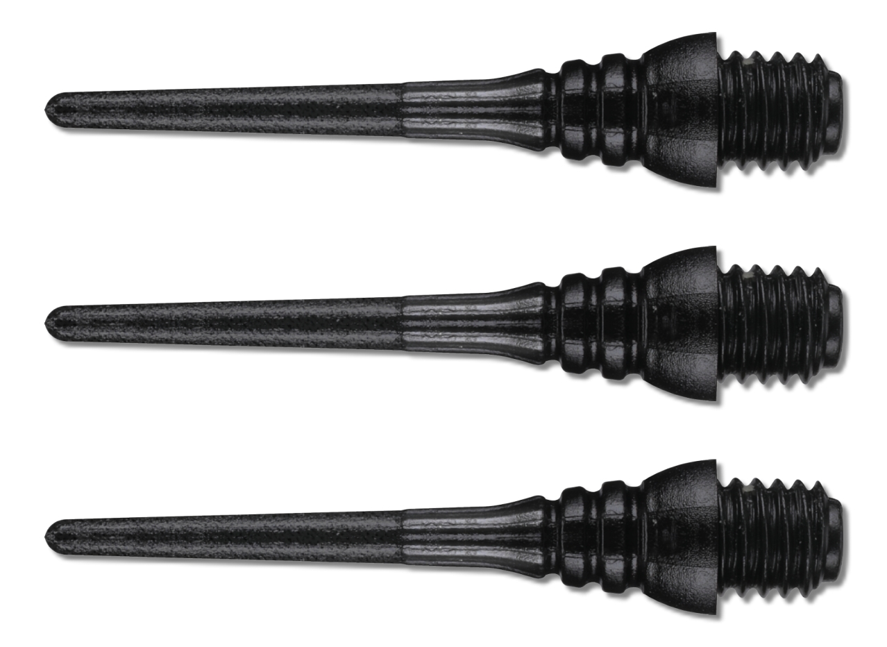Softspitzen Winmau TRITON schwarz  2BA, 8605 , 50 Stück