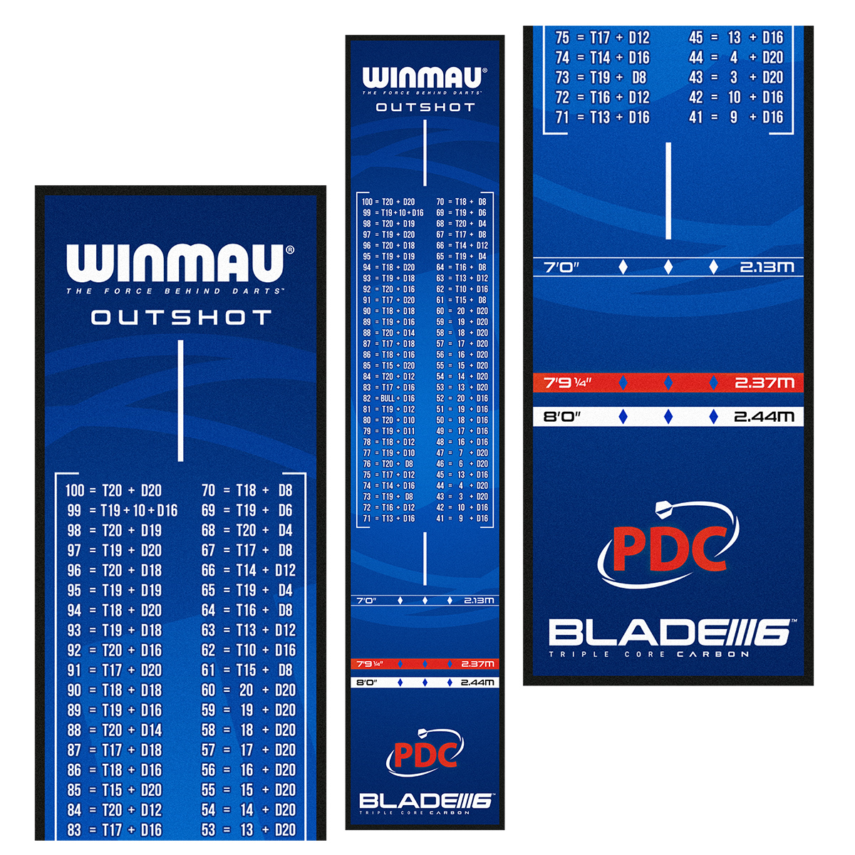 Dart mat - Winmau Outshot