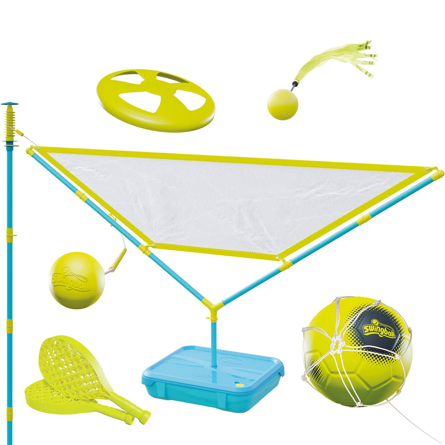 Swingball 5 in 1 Multispielset für alle Oberflächen