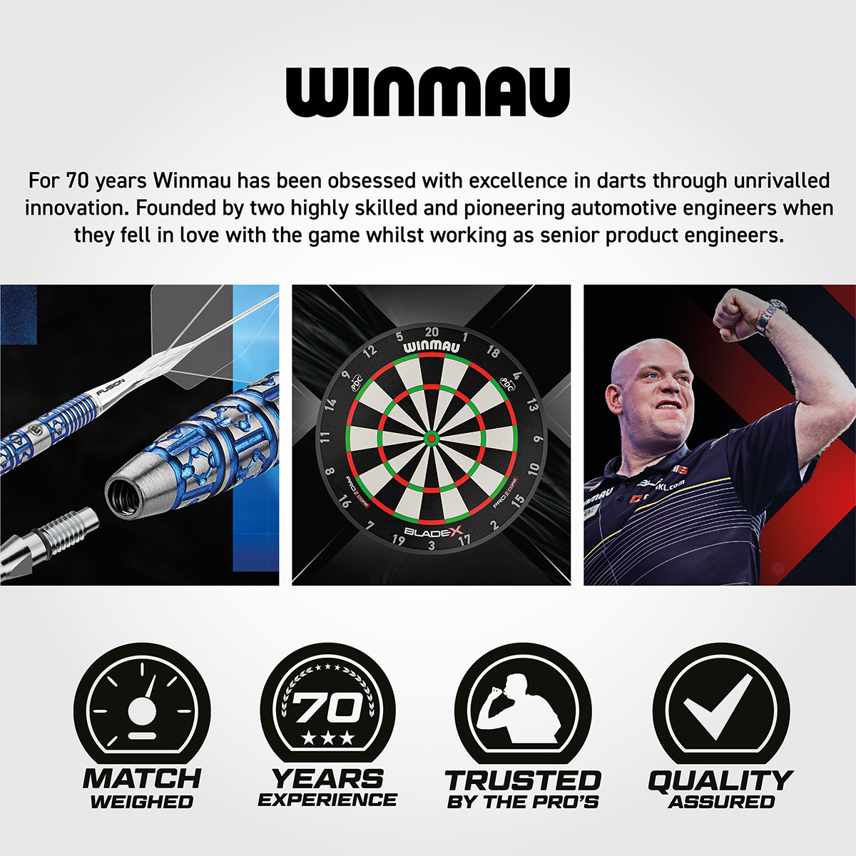 Winmau - Dartmatte BladeX Soft Feel 