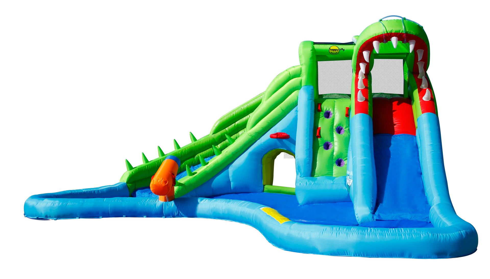 HappyHop Hüpfburg  Crocodile Water Slide