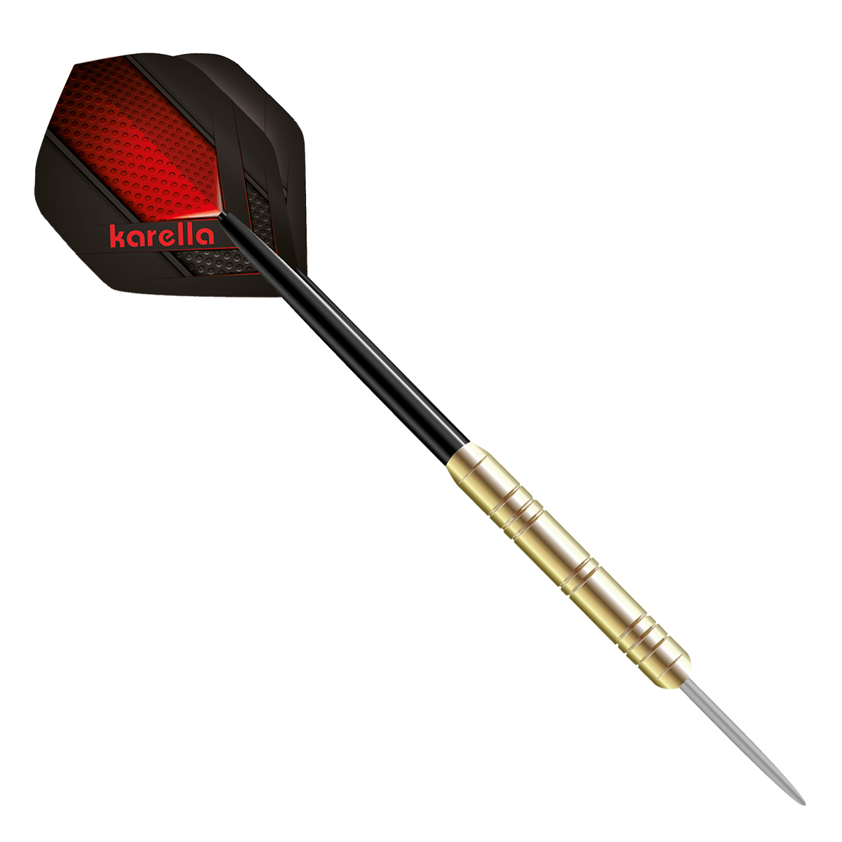 Karella - Dartboard Training Set inkl. 2 Satz Steeldarts 
