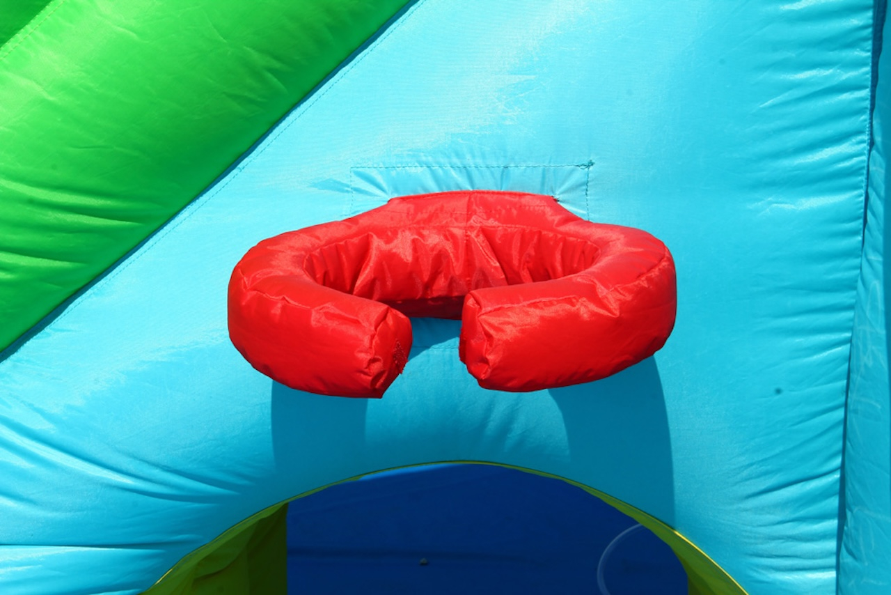 HappyHop Hüpfburg  Crocodile Water Slide