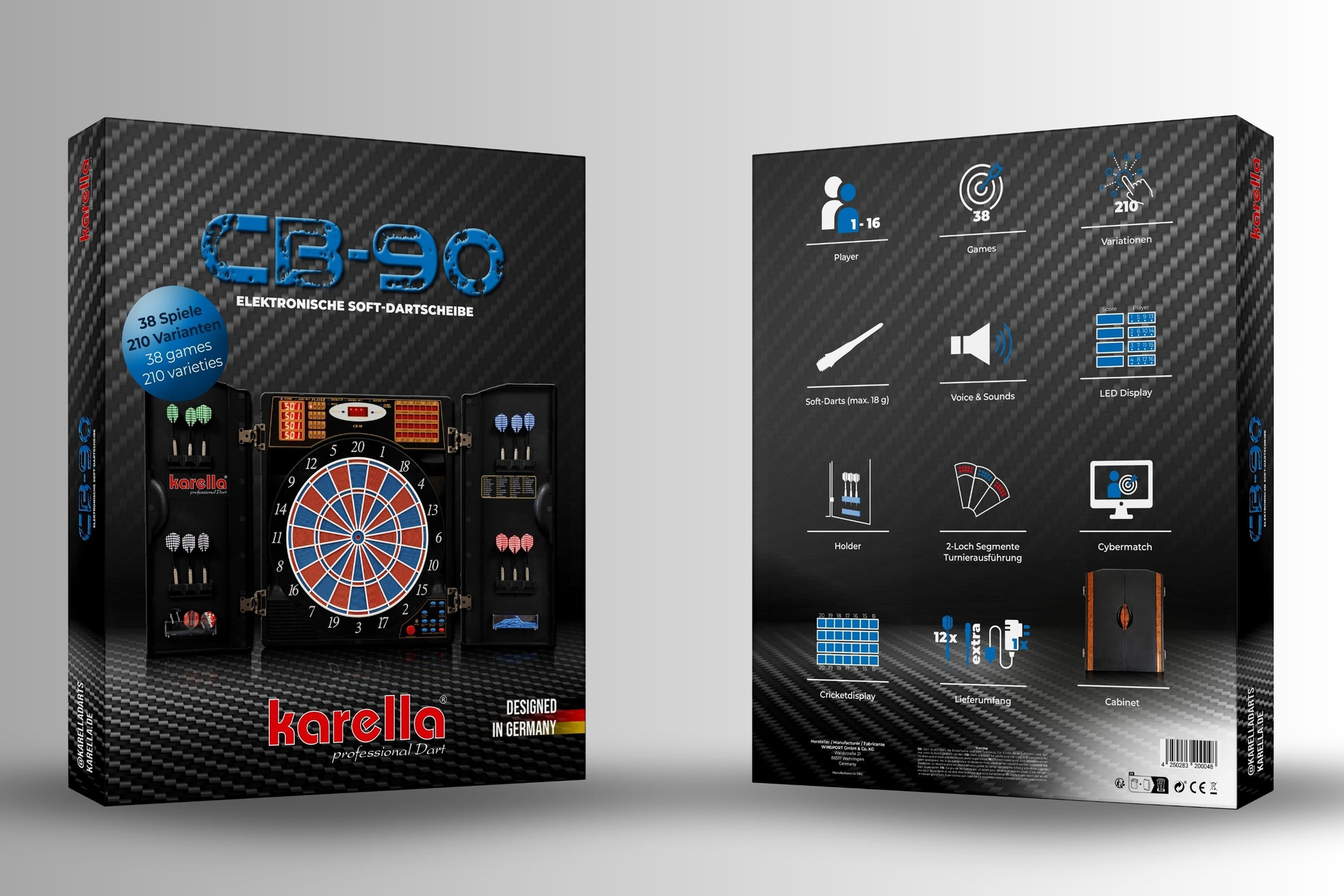 Karella Dartautomat CB 90 im Cabinet