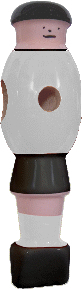 Bank Shot Billiards Natural Wood-Colored Cork Foosballs - 2 Pack - 62594