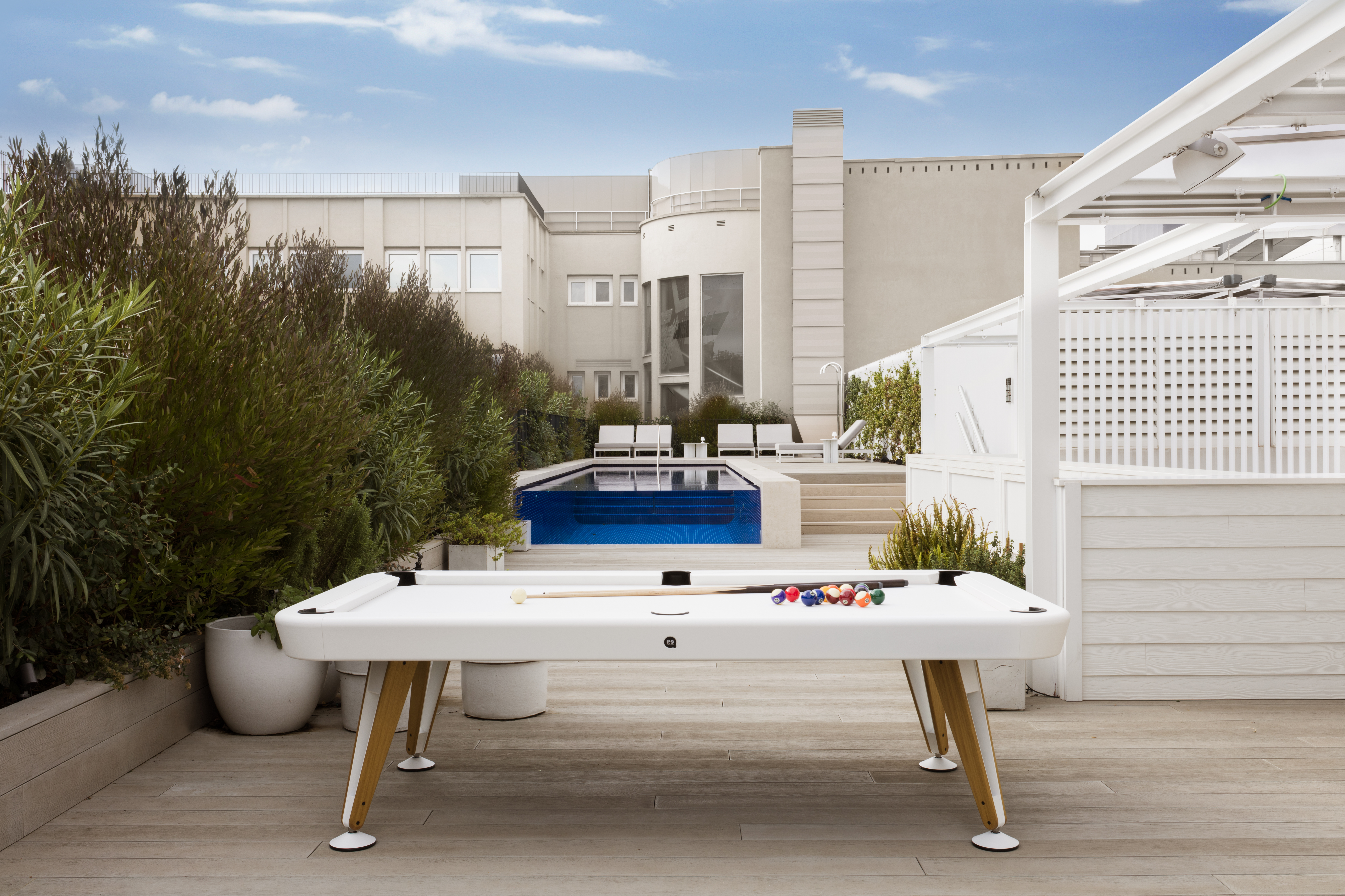 Outdoor Billardtisch