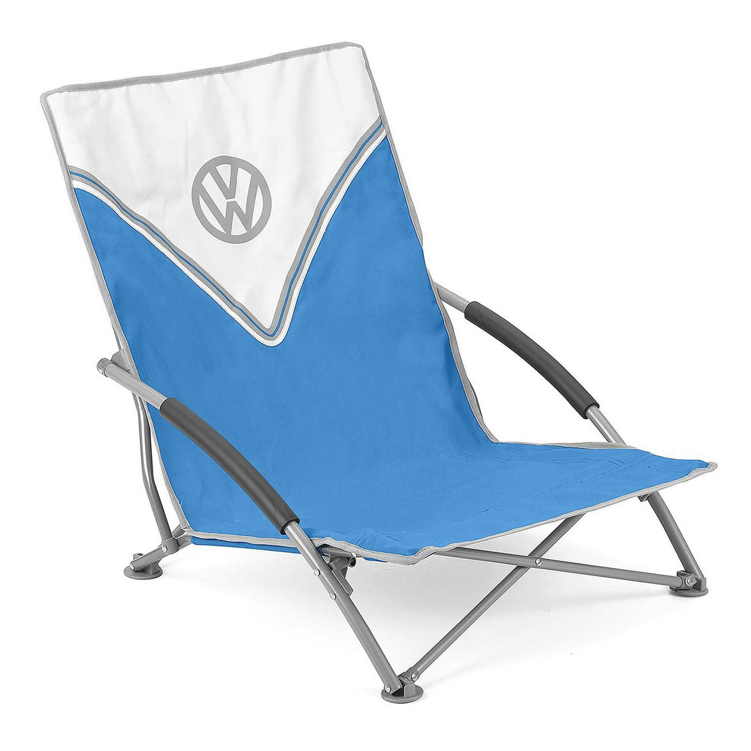 Volkswagen niedriger Campingstuhl blau | 7757