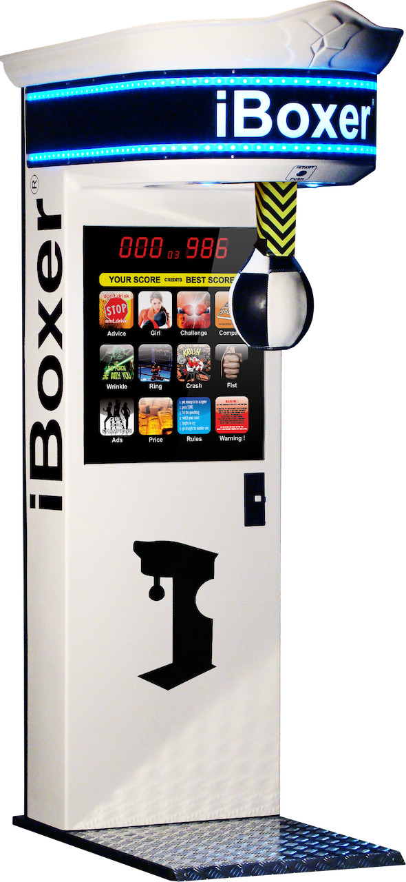 Kriss Sport Boxautomat iBoxer RGB mit LED Streifen
